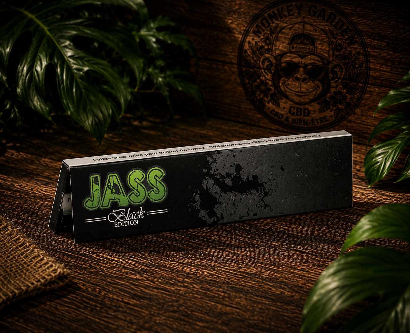 JASS Black Edition – Feuilles à Rouler King Size Slim