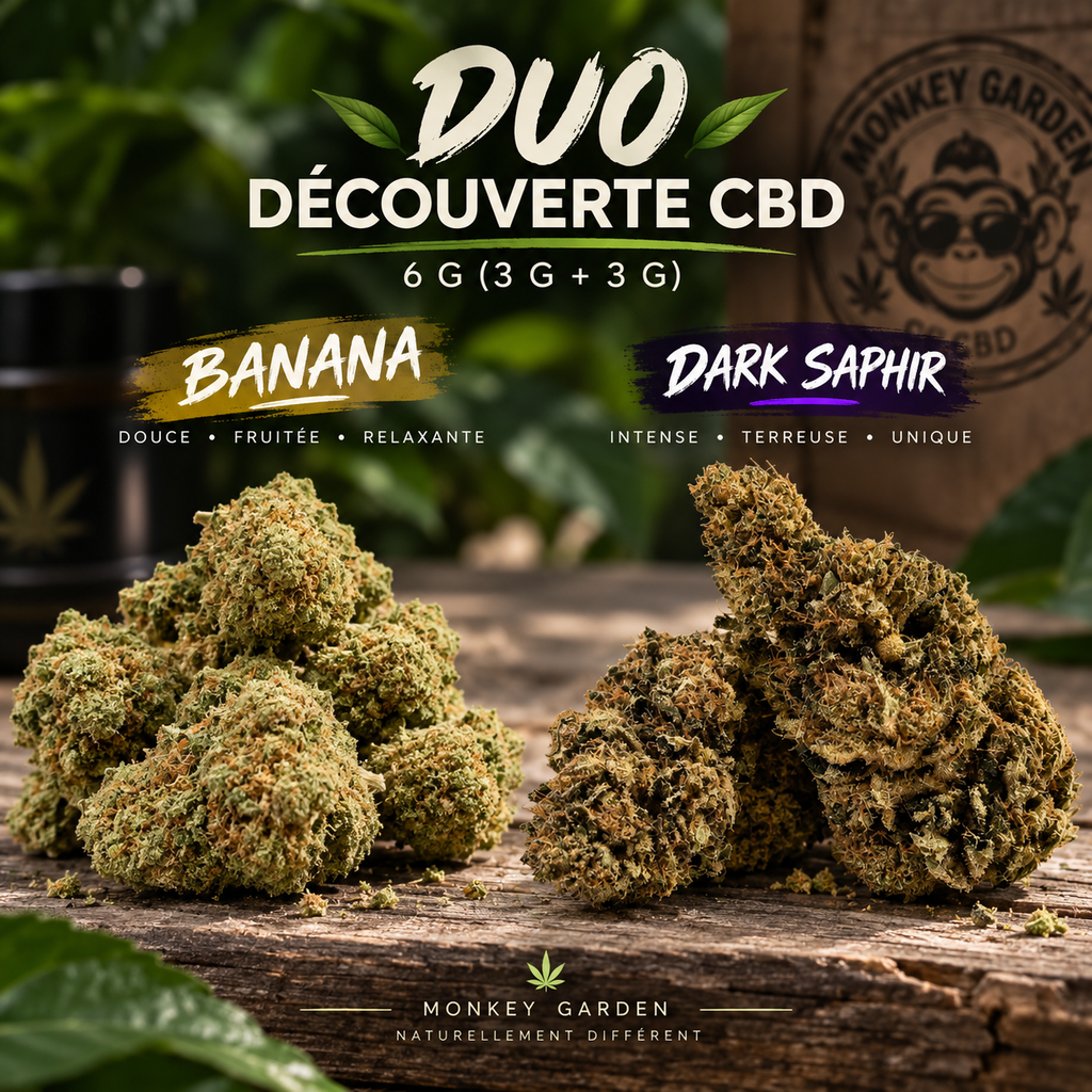 Duo découverte CBD — 6 g